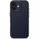 Decoded AntiMicrobial Silicone Backcover MagSafe Case für iPhone 17 - Marineblau