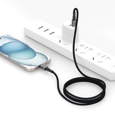 5. Tech-Protect Ultraboost DNA USB-C / Lightning PD27W/3A Kabel 25 cm - Grau