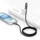 5. Tech-Protect Ultraboost DNA USB-C / Lightning PD27W/3A Kabel 25 cm - Grau