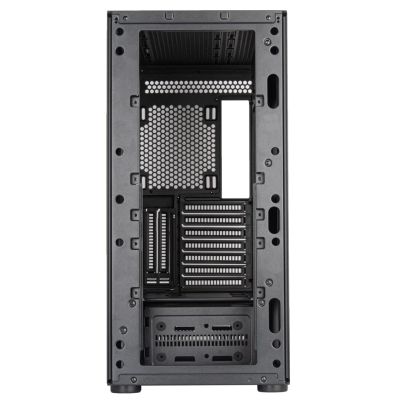 14. SilverStone SST-SED1-B Seta D1 Midi-Tower-Gehäuse – juodas