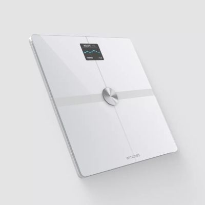 4. Withings Body Smart elektronische Personenwaage, 200 kg, 50 g Genauigkeit, weiß