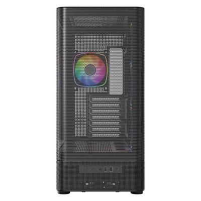 16. MODECOM VOLCANO AQ 400 ARGB MIDI SCHWARZES GEHÄUSE