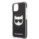 6. Karl Lagerfeld KLHCP13STPECK iPhone 13 mini 5.4" Hardcase schwarz/schwarz Choupette Head
