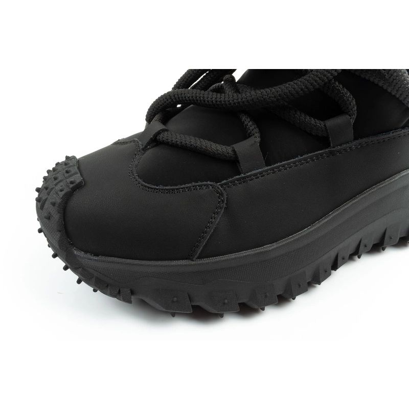 6. Lee Cooper Damen Winter-Wandersportschuhe, isoliert, schwarz, Naturleder