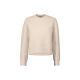 CASALL Boxy Crew Neck Sweatshirt, sand