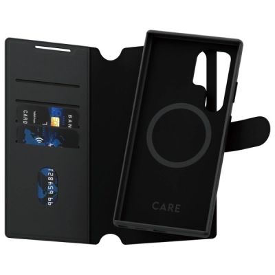 2. CARE by PanzerGlass Feature Tango 2in1 Wallet Case für Samsung Galaxy S24 Ultra - Schwarz