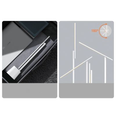 16. Baseus Smart Eye wiederaufladbares Klapplesepult LED-Lampe (Smart Light) weiß (DGZG-02)