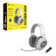 6. Corsair HS55 Kabelloses Bluetooth-Headset mit Kopfbügel, Gaming, Weiß