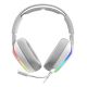 15. Glorious Gaming Glorious GHS Eternal RGB – RGB-Stereo-Gaming-Kopfhörer für PC, PS5, PS4, Switch – Speziell abgestimmte Treiber, abnehmbares Mikrofon, USB-C – Robust und komfortabel für 24/7 – Weiß