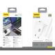 5. Dudao A28C 45W GaN Wandladegerät + USB-C Kabel - Weiß