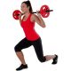 32. Zusammenklappbare Hantelstange aus Verbundmaterial, 20 kg, 130 cm, Pure 2 Improve