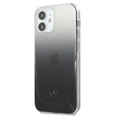 2. Mercedes Transparent Line Case für iPhone 12 mini - Schwarz
