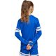 6. adidas Squadra 25 Langarm-T-Shirt für Kinder, Blau JJ0046