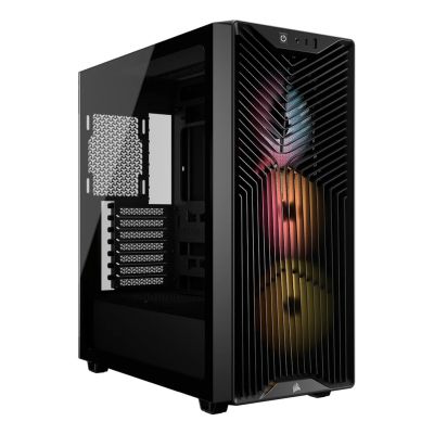 4. Corsair 3200D RS ARGB Mid-Tower Smoked Gehäuse