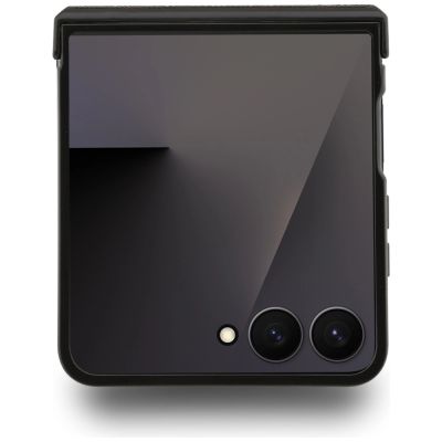 3. Karl Lagerfeld Saffiano Karl&Choupette Pin Case für Samsung Galaxy Z Flip 7 - Schwarz