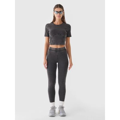 6. Damen Strickleggings 4F 4FRAW24TTIGF250-20S