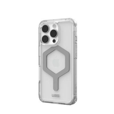 3. Urban Armor Gear Plyo Handyhülle 16 cm (6,3") Silber, Transparent