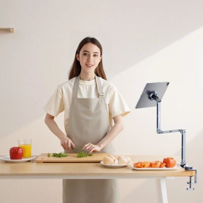 11. Wozinsky WTY0YS1 Magnethalterung, 360° drehbar, solide, für Telefon und Tablet - grau