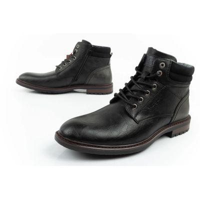 17. Wrangler George Herrenschuhe Chelsea Boots elegant modisch schwarz
