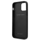 7. Ferrari FEOMSHCP12LBK iPhone 12 Pro Max schwarz/schwarz Hardcase Off Track Leather Nylon Stripe