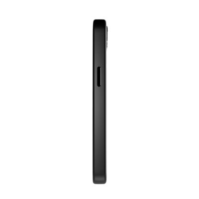 7. Puro Icon Mag Pro MagSafe Silikonhülle für iPhone 16e/17e – Schwarz