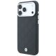 2. BMW MagSafe Hülle mit geprägtem, gestepptem Metalllogo für iPhone 18 Pro / 17 Pro – Dunkelgrau