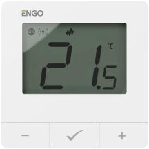 ENGO Controls E25-230W Temperaturregler, 230 V, weiß, Internet, Aufputzmontage, ZigBee/868 MHz