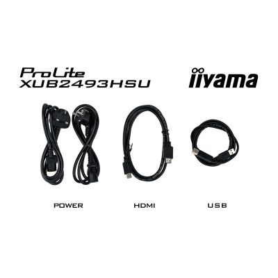 10. Iiyama ProLite XUB2493HSU-B7 LED-Monitor – 24 – Flachbildschirm – 60,5 cm