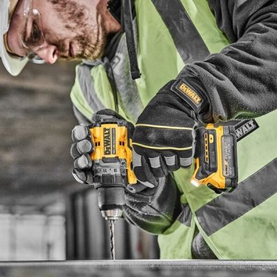 5. DeWALT DCD800E2T-QW Bohrmaschine, 2000 U/min, 1,28 kg, Schwarz, Gelb