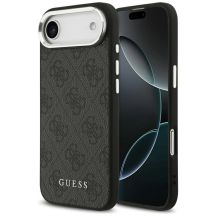 Guess 4G Classic Logo MagSafe Hülle für iPhone 17 Air - Schwarz