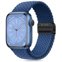 Tech-Protect Nylonmag-Armband für Apple Watch 4 / 5 / 6 / 7 / 8 / 9 / SE / Ultra 1 / 2 (42 / 44 / 45 / 49 mm) – Blau