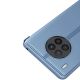 8. Clear View Case Hülle für Huawei Nova 8i Hülle mit Klappe schwarz