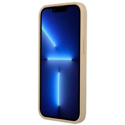 5. Guess GUHCP14MPSATLE iPhone 14 Plus 6.7" beige/beige Hardcase SaffianoTriangle Logo