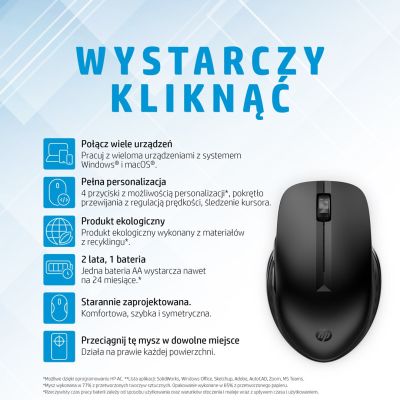 4. HP Wireless Mouse 435 Multi-Device