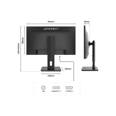 7. JAPANNEXT 68,5 cm JN-27IPS4FLWQHDR-HSP Monitor 16:9 HDMI/DP WQHD