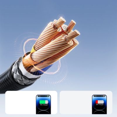 3. Joyroom S-A28 Flash Series 30W USB-C - Lightning Kabel 2m - schwarz