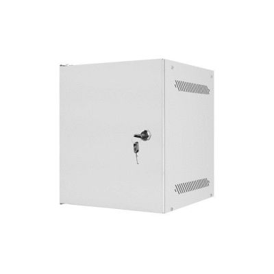 3. LANBERG Wandregalschrank 10" 6U 280x310 GRAU, Metalltüren (zerlegt verpackt) WF10-2306-00S