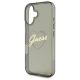6. Guess IML Herz-Hülle für iPhone 16 – Schwarz