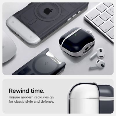 11. Spigen Classic C1 Hülle für AirPods 4 – Graphit