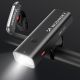 7. Wozinsky WSBLB2 USB-C Fahrradlicht-Set vorne (400 lm) und hinten, Schwarz