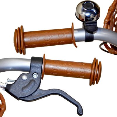 9. Kinderfahrrad 18 Zoll Retro-Stil Pink Enero