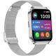 8. Smartwatch Gravity Silbernes Armband + Armband GT44-4