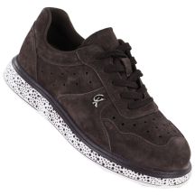 Damenschuhe aus braunem Wildleder, Modell Vinceza 66903