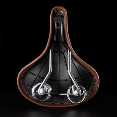 5. Rockbros 6800S Retro-Komfort-Fahrradsattel – braun