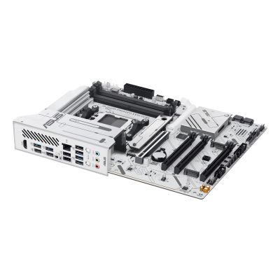 7. ASUS X870 MAX GAMING WIFI7 Weißes Mainboard