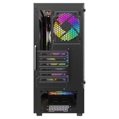 5. SAVIO NOCTIS FLOW RGB COMPUTERGEHÄUSE