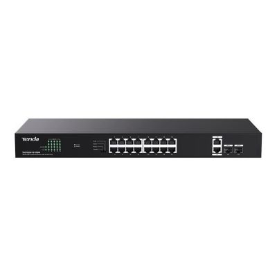 5. Tenda TEG1120P-16-150W Netzwerkkabel, unmanaged Gigabit Ethernet (10/100/1000), unterstützt PoE