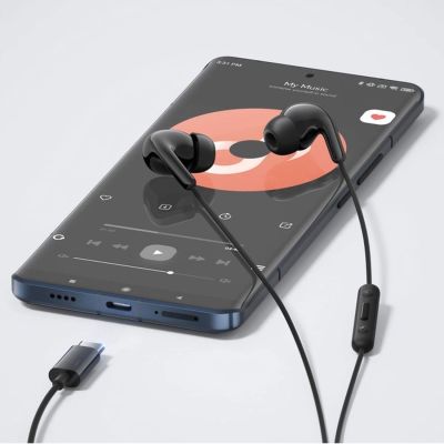 7. Xiaomi BHR8930GL In-Ear-Kopfhörer (kabelgebunden, USB-C, mit Fernbedienung) – Schwarz