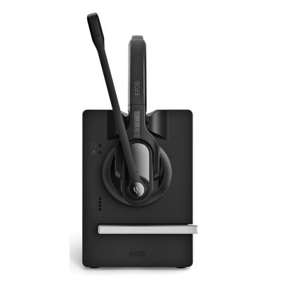 3. EPOS IMPACT D 30 USB ML – Kabelloses EU-Headset mit Kopfbügel, geeignet für Büro/Callcenter, Schwarz