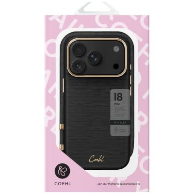 5. Uniq Coehl Mirelle Magnetische Ladehülle für iPhone 18 Pro / 17 Pro – Schwarz